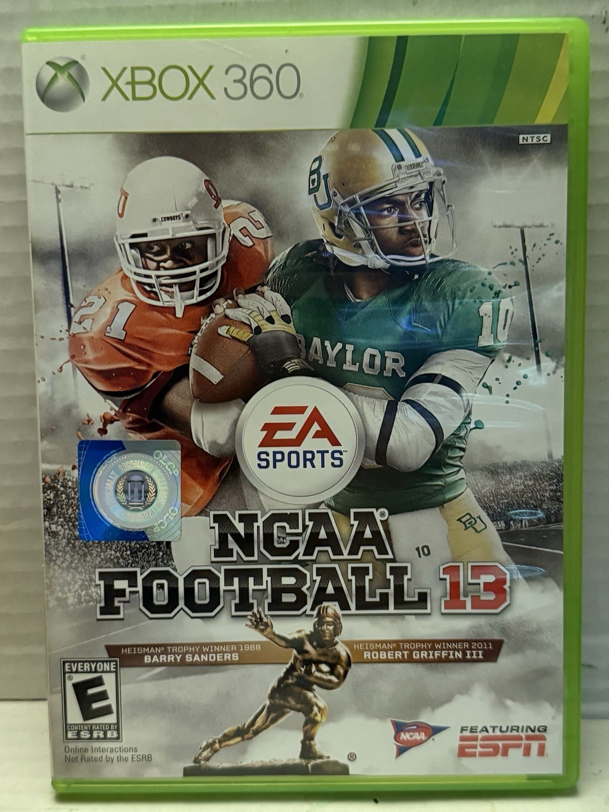 NCAA Football 13 (Microsoft Xbox 360, 2012) Complete, CIB – Tested