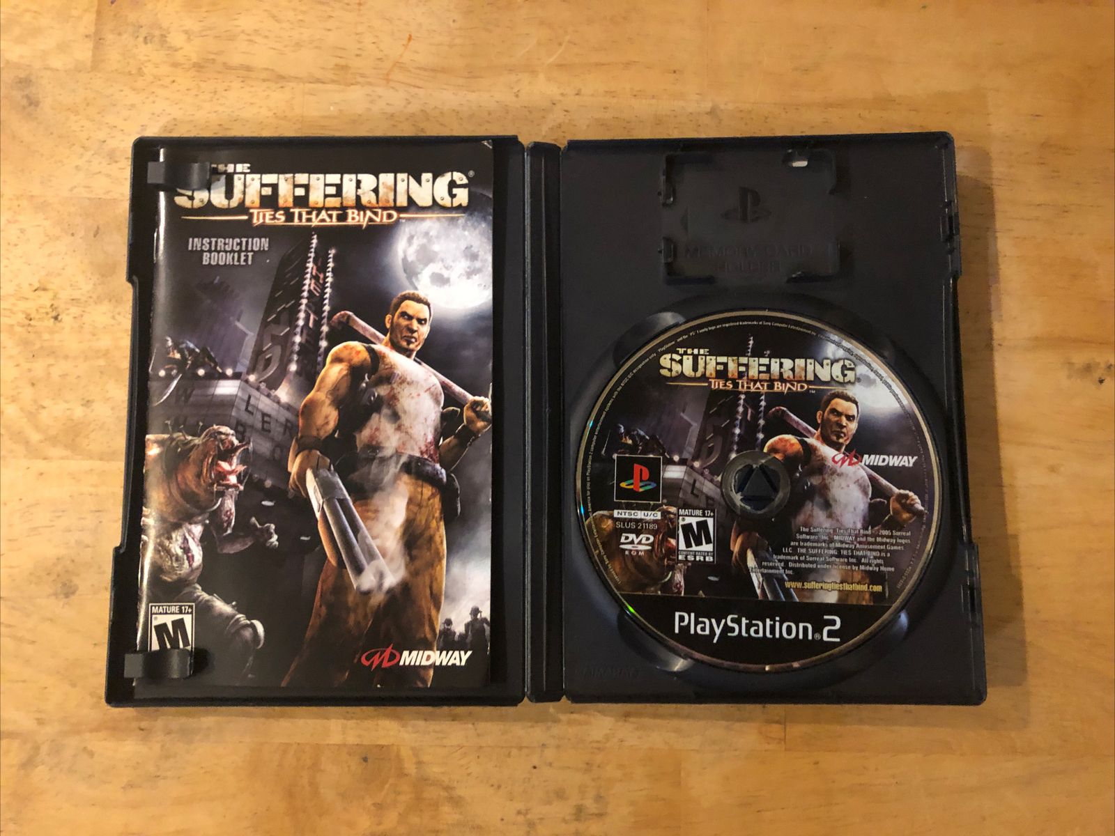 Suffering: Ties That Bind (Sony PlayStation 2 PS2, 2005) Complete