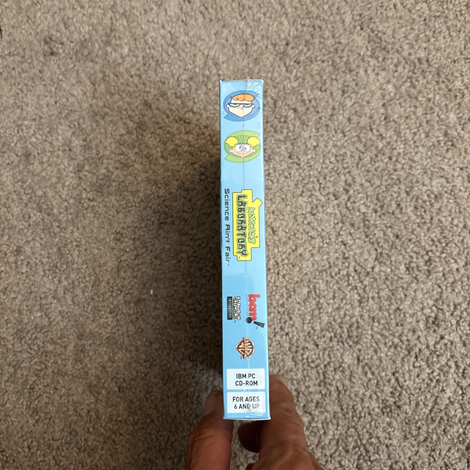 Dexter’s Laboratory Science Ain’t Fair 2001 Rare Sealed New Cartoon Network