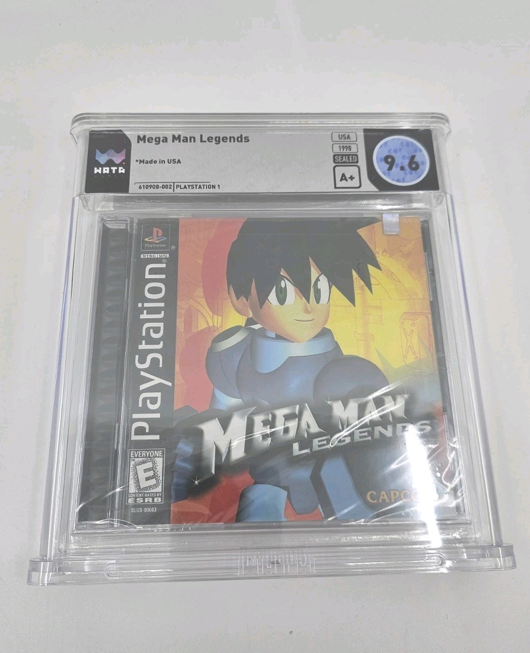 Mega Man Legends Wata 9.6 A+ (Sony PlayStation 1, 1998) Ps1 Sealed USA Version