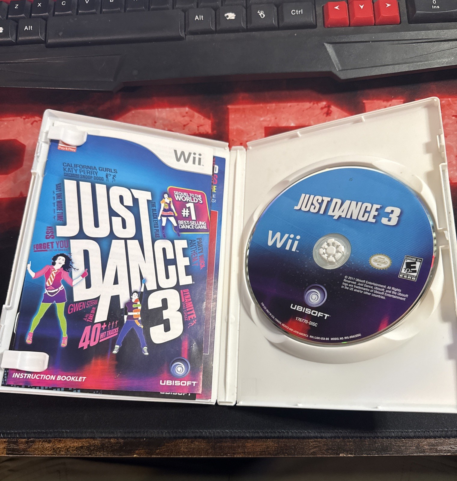 Just Dance 3 – Nintendo Wii CIB Complete In Box With Manual