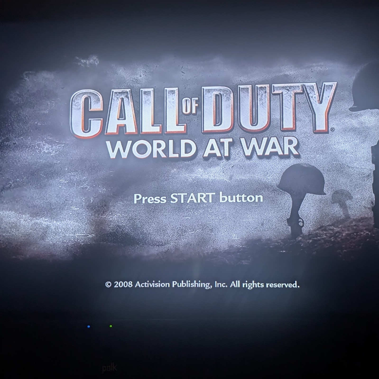 CoD Call of Duty World at War Xbox 360 Video Game CIB Complete Box Manual Case