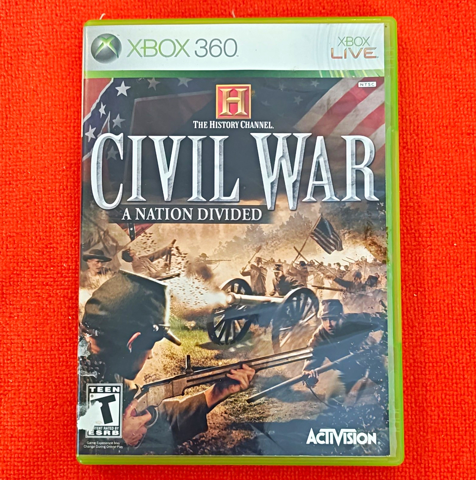 Civil War A Nation Divided Xbox 360 Complete CIB w/ Manual