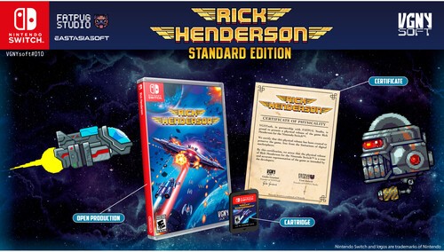 Rick Henderson Standard Edition for Nintendo Switch [New Video Game]