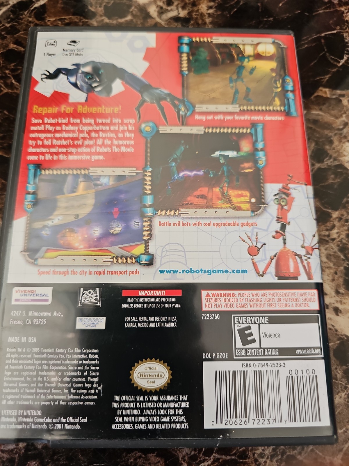 Robots (Nintendo GameCube, 2005)