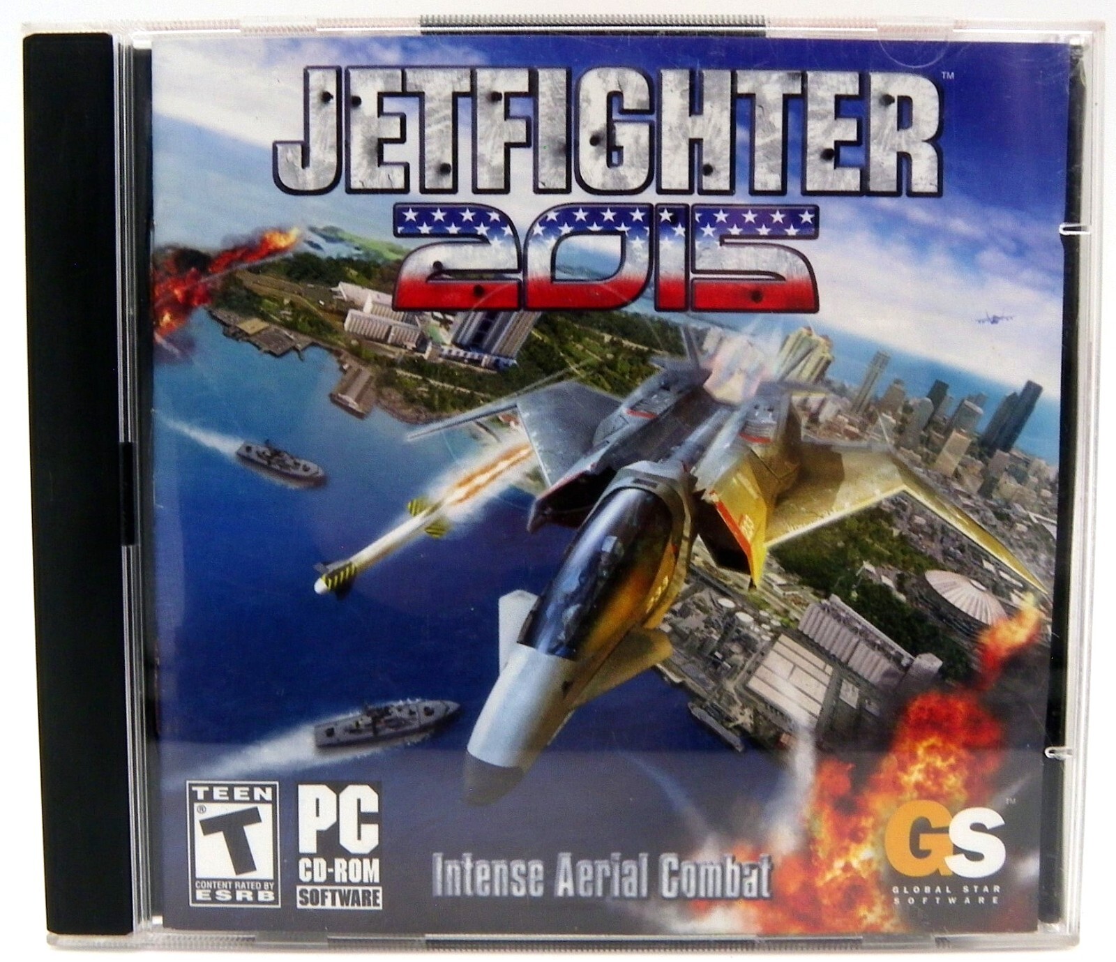 Complete Jetfighter 2015 Warplane Shooter PC CD-ROM By Global Star Software 2005
