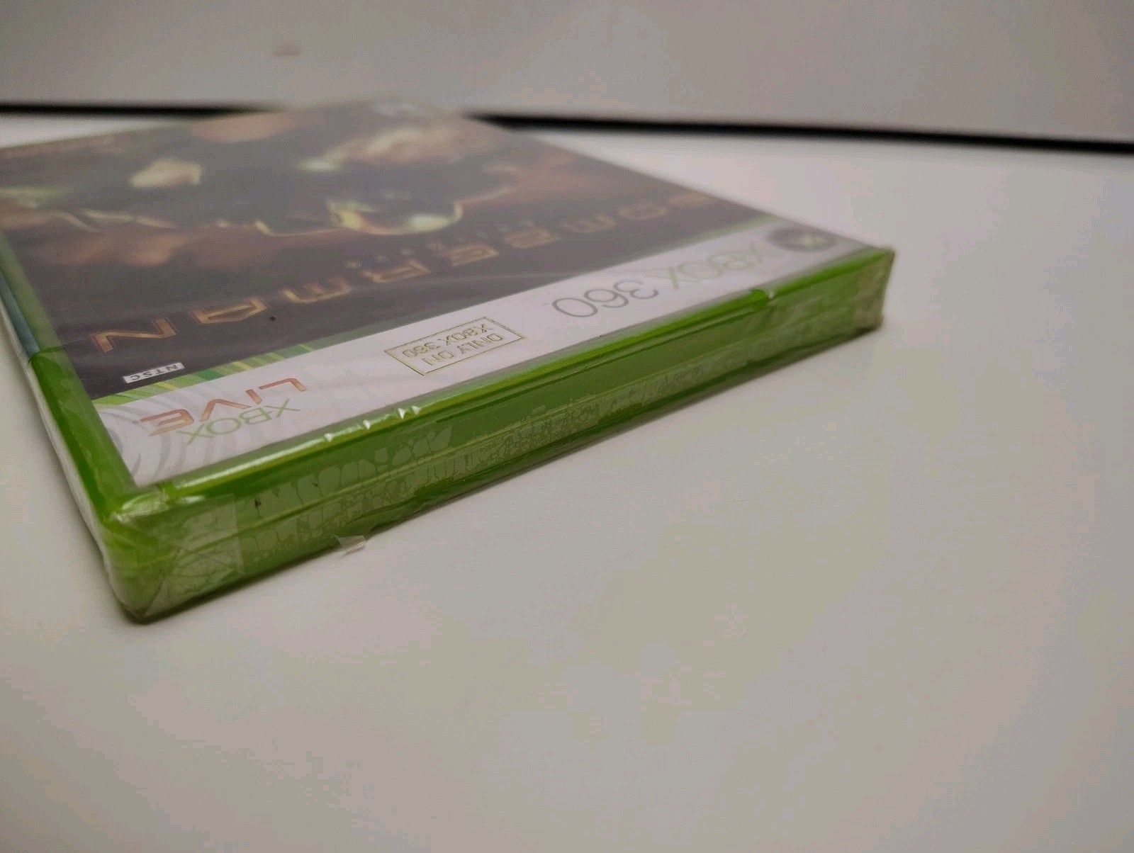 Bomberman: Act Zero (Microsoft Xbox 360, 2006) Factory Sealed Small Plastic Tear