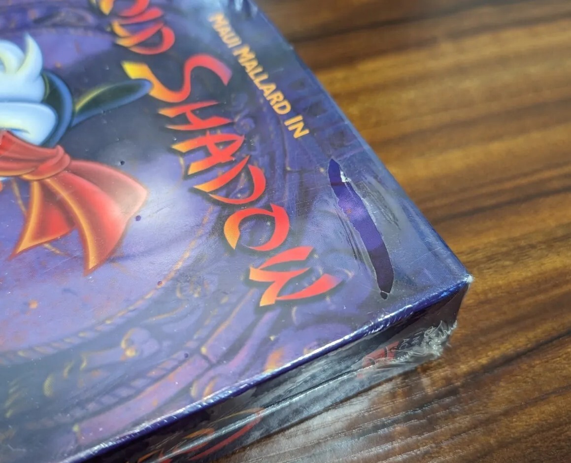 New Maui Mallard Cold Shadow Disney Interactive Big Box PC Game Windows Sealed