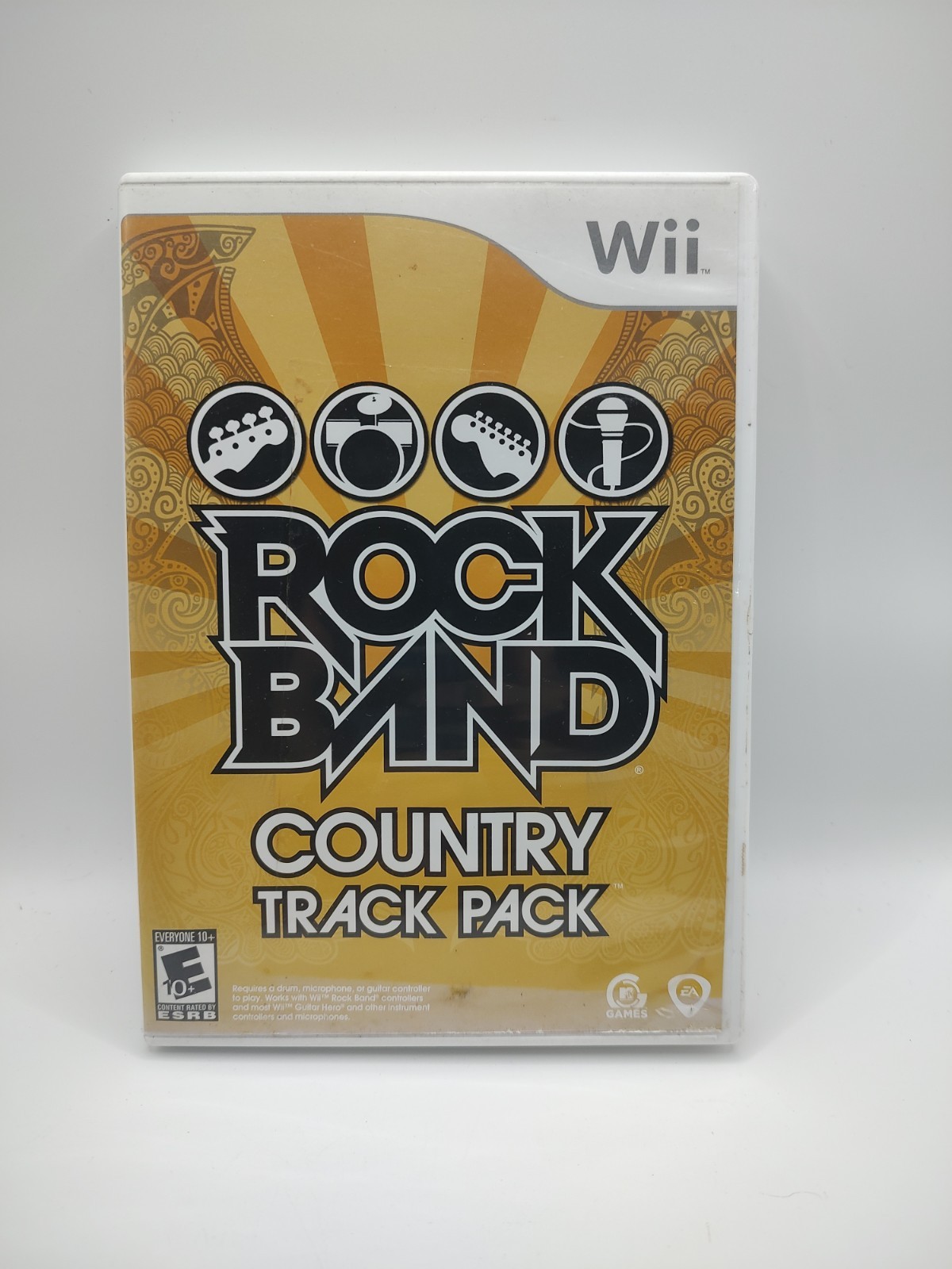 EA Games Rock Band Country Track Pack Nintendo Wii Multiplayer Music E10+