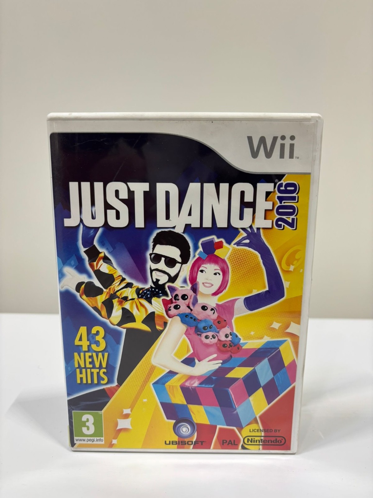 Just Dance 2016 , 43 hits (Nintendo Wii, 2015) WORKS ONLY IN EUROPE