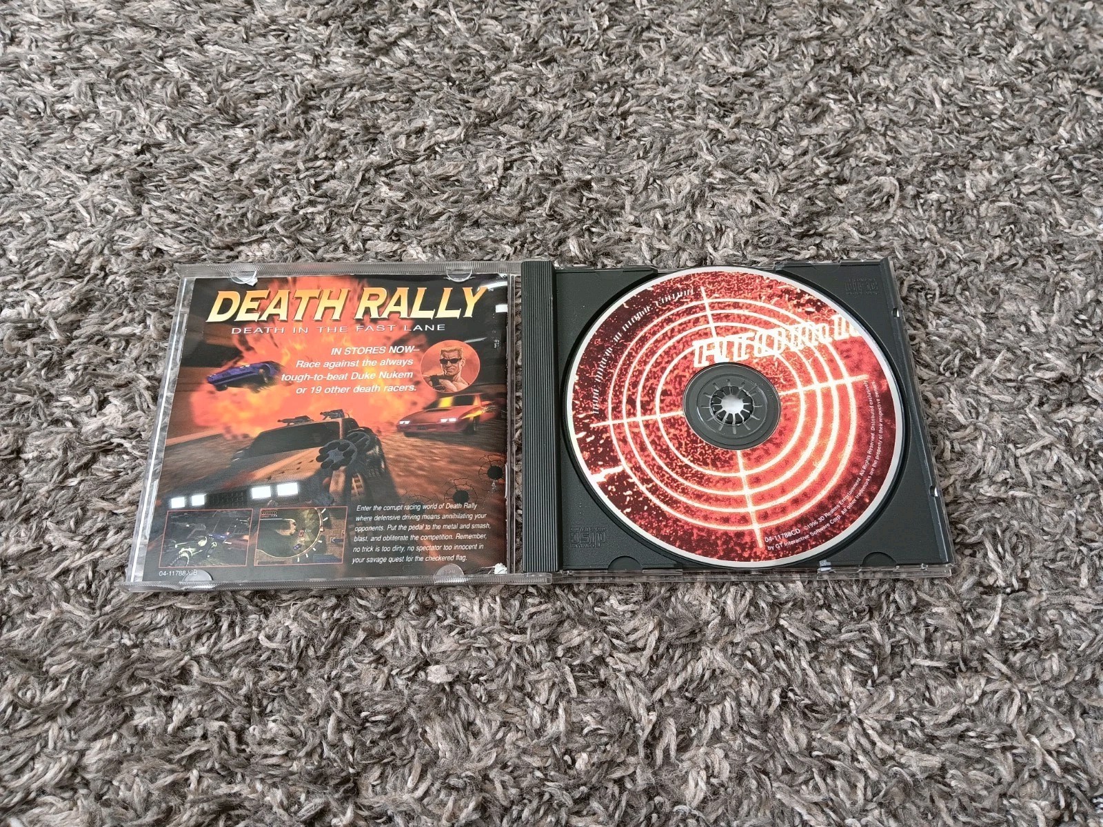 Duke Nukem 3D Atomic Edition PC Video Game CD-ROM 1996 GT Interactive Retro FPS