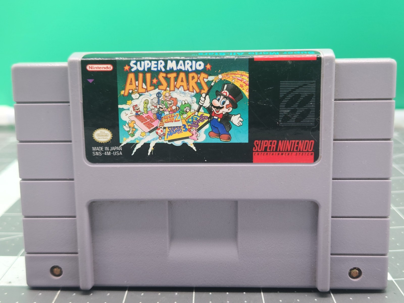 Super Mario All-Stars (Super Nintendo SNES) Authentic- Cartridge Only