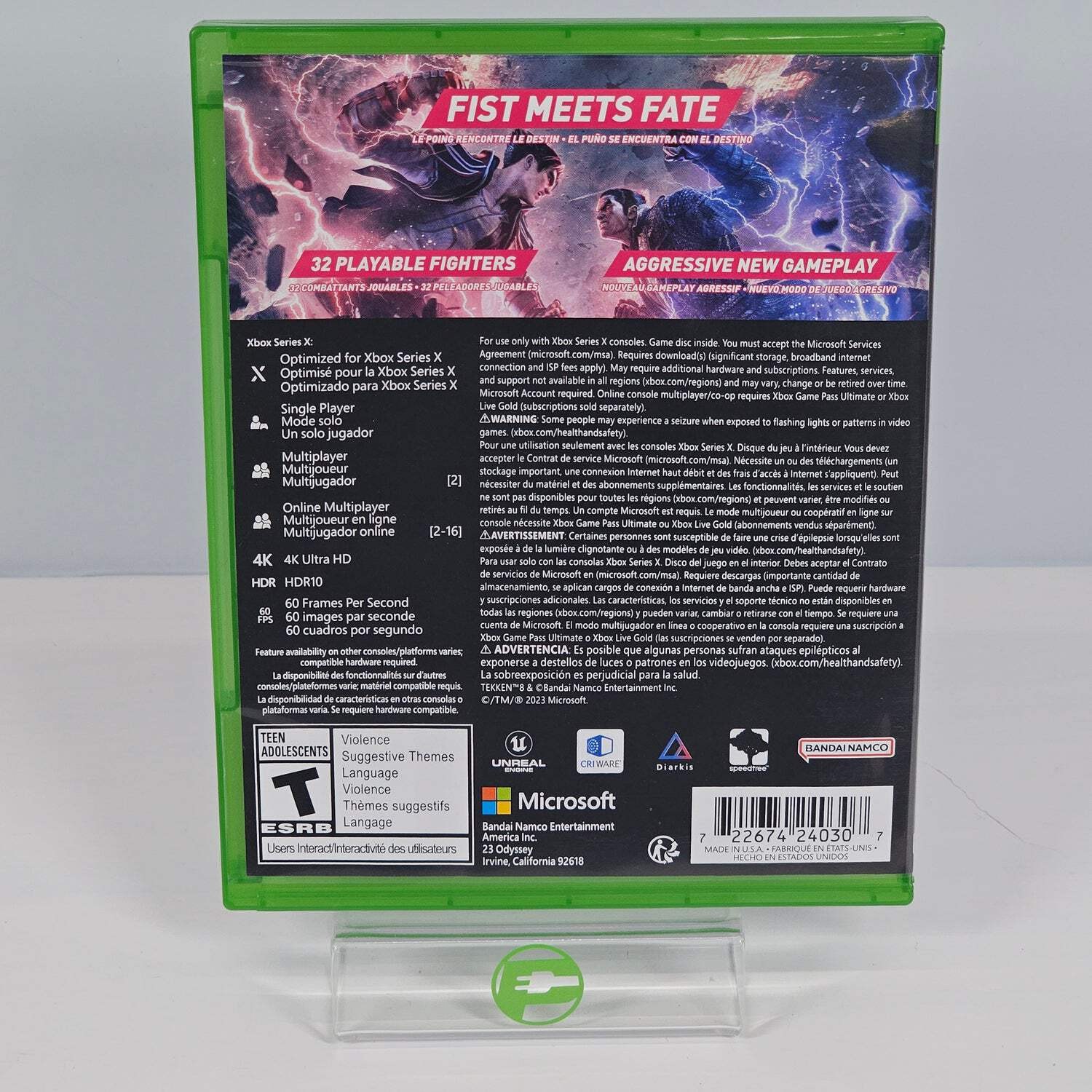 Tekken 8 (Microsoft Xbox Series X, 2024)