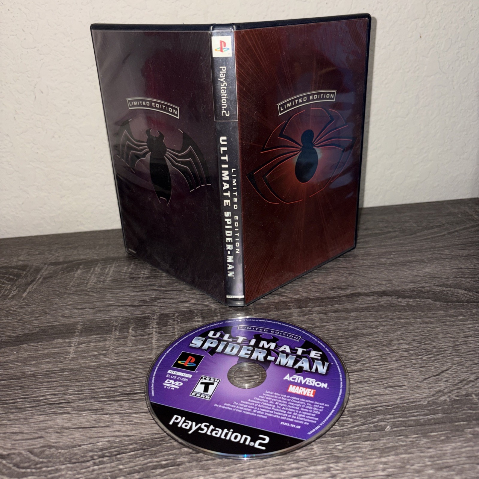 Ultimate Spider-Man Limited Edition (Sony PlayStation 2 PS2) No Manual MINT DISC
