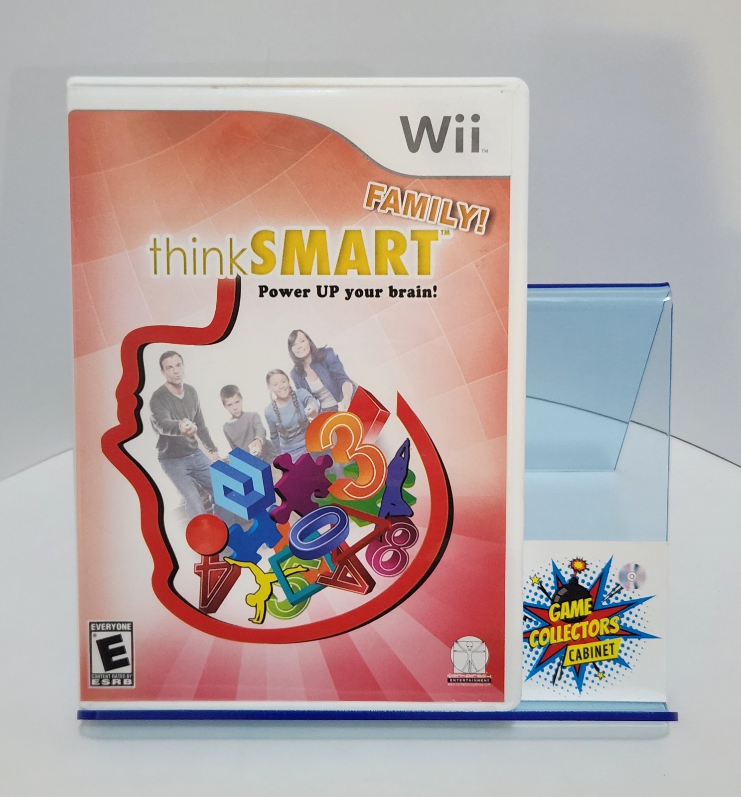 ThinkSMART Family (Nintendo Wii, 2010) Game CIB Complete Tested Retro Kids U