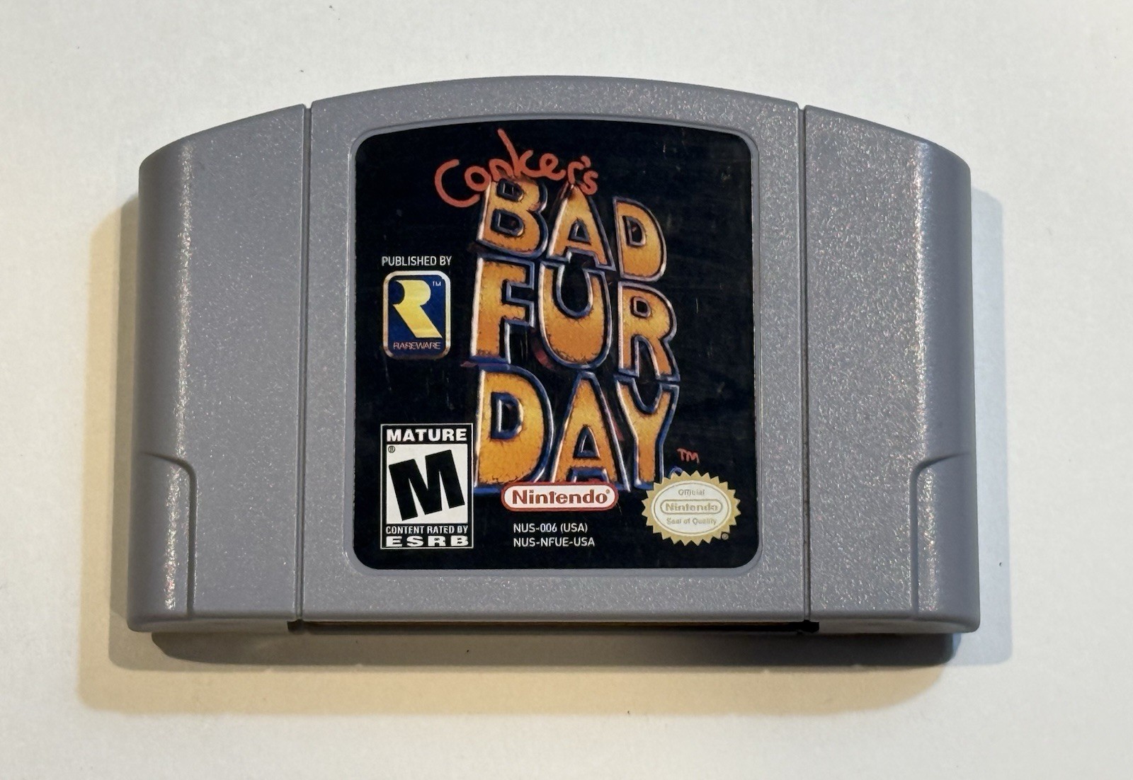 Conker’s Bad Fur Day – Nintendo 64 (N64) Rareware Platformer Game – Tested