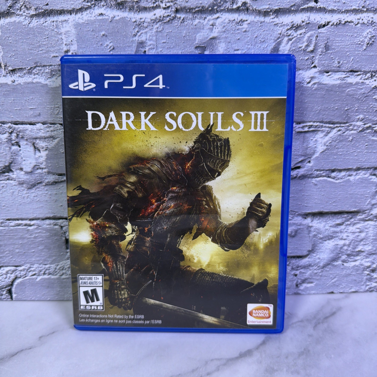 Dark Souls III 3 (Sony PlayStation 4 PS4) Mint Disc- Tested ✅ (no manual)