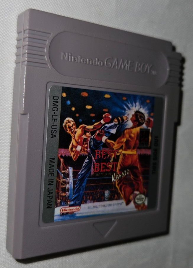 Best of the Best Championship Karate Cartridge Only Authentic Nintendo Game Boy