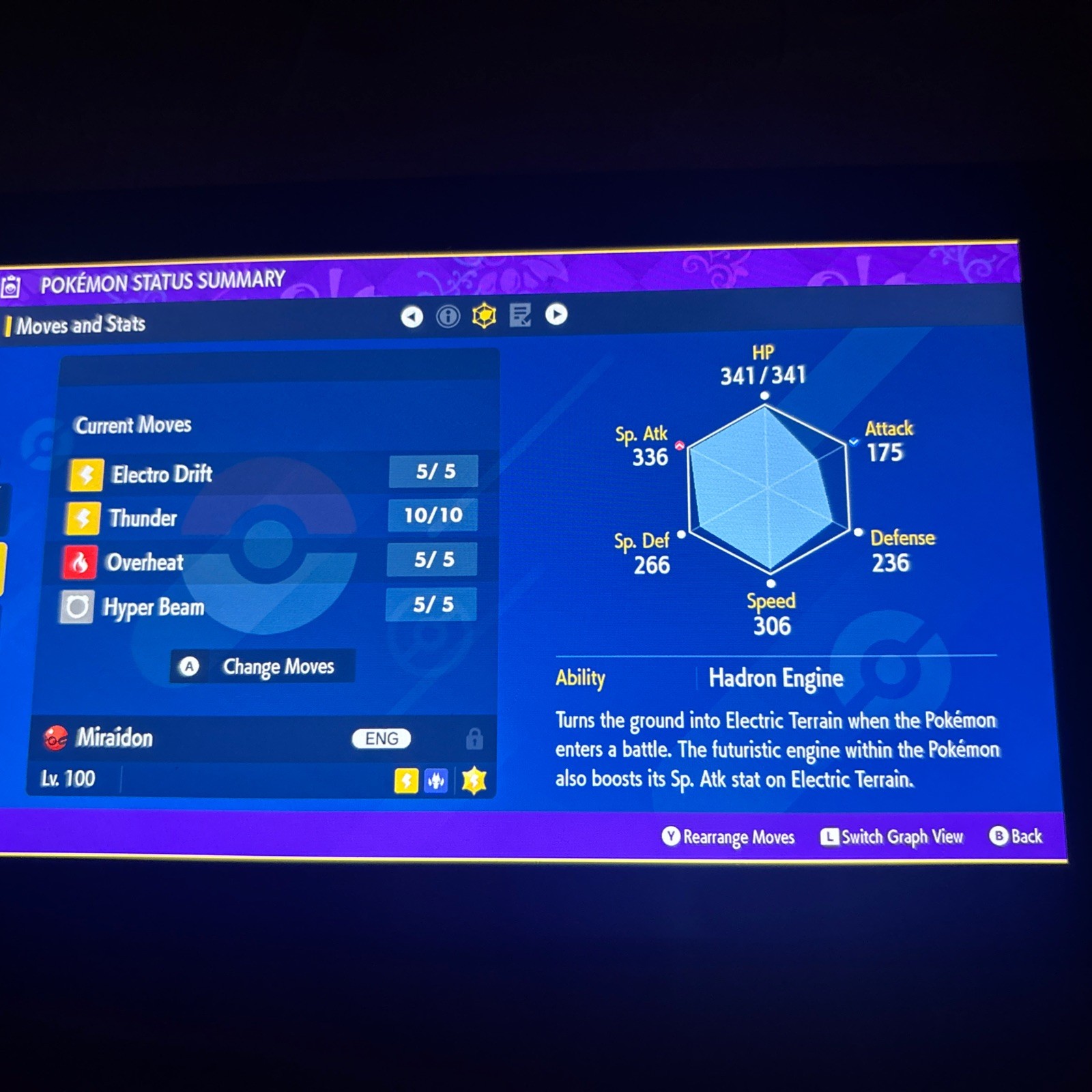 Pokemon Scarlet / Violet GAMESTOP 2025 EVENT Shiny Miraidon TRADE ONLY No Code