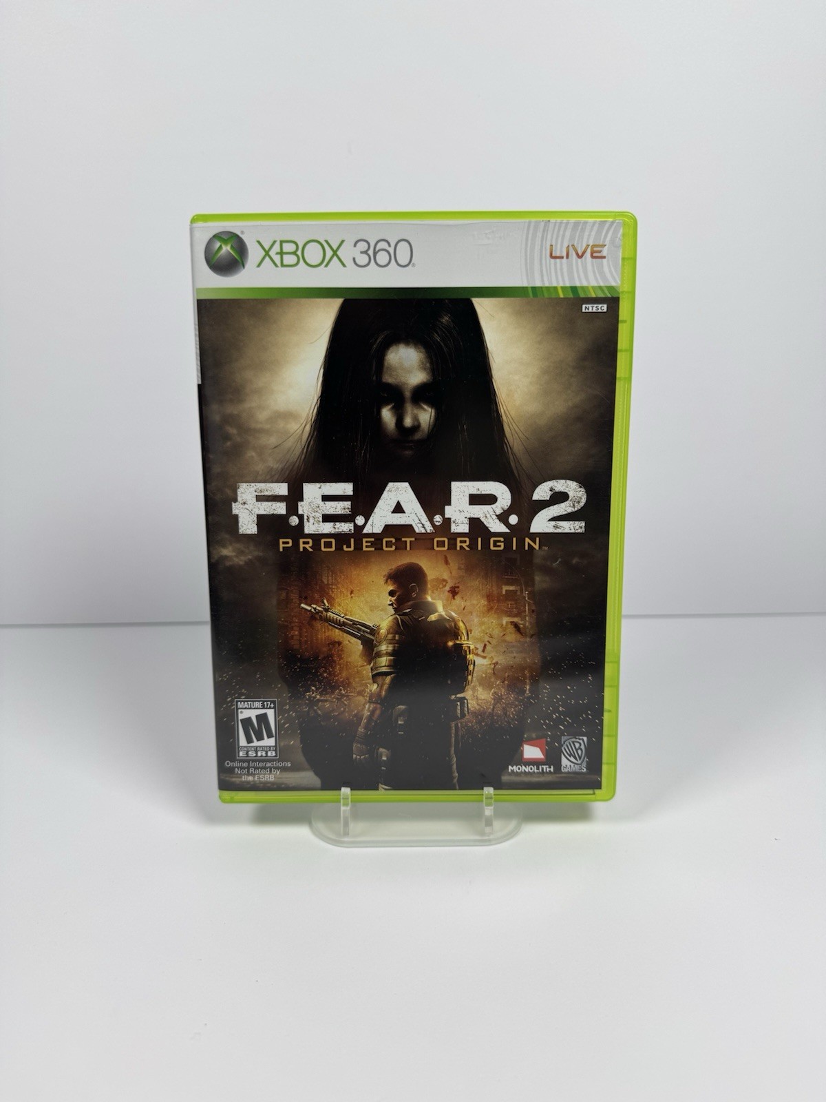 F.E.A.R. 2: Project Origin (Microsoft Xbox 360, 2009) Complete