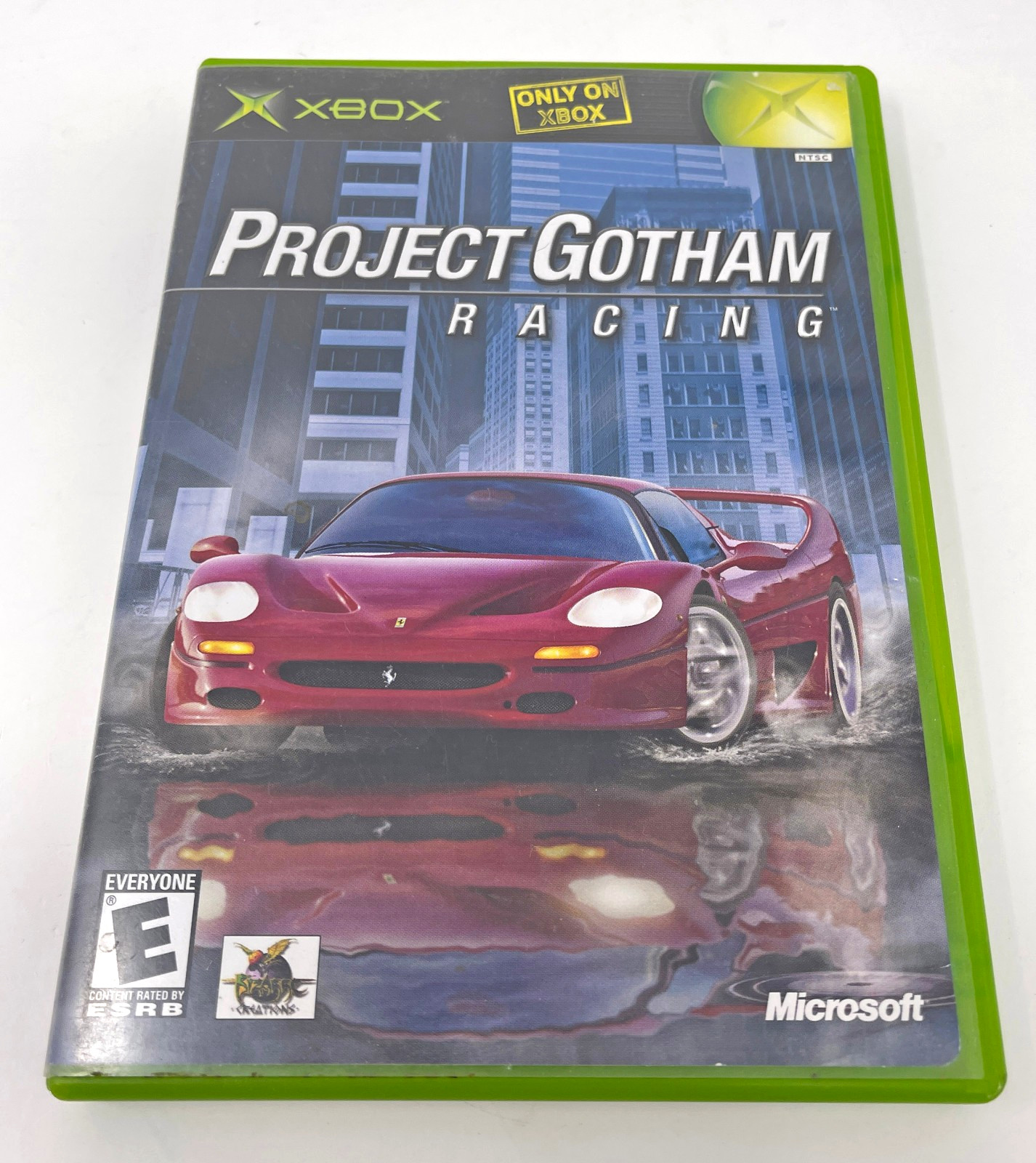 Project Gotham Racing Original XBOX Black Label Used Tested Works