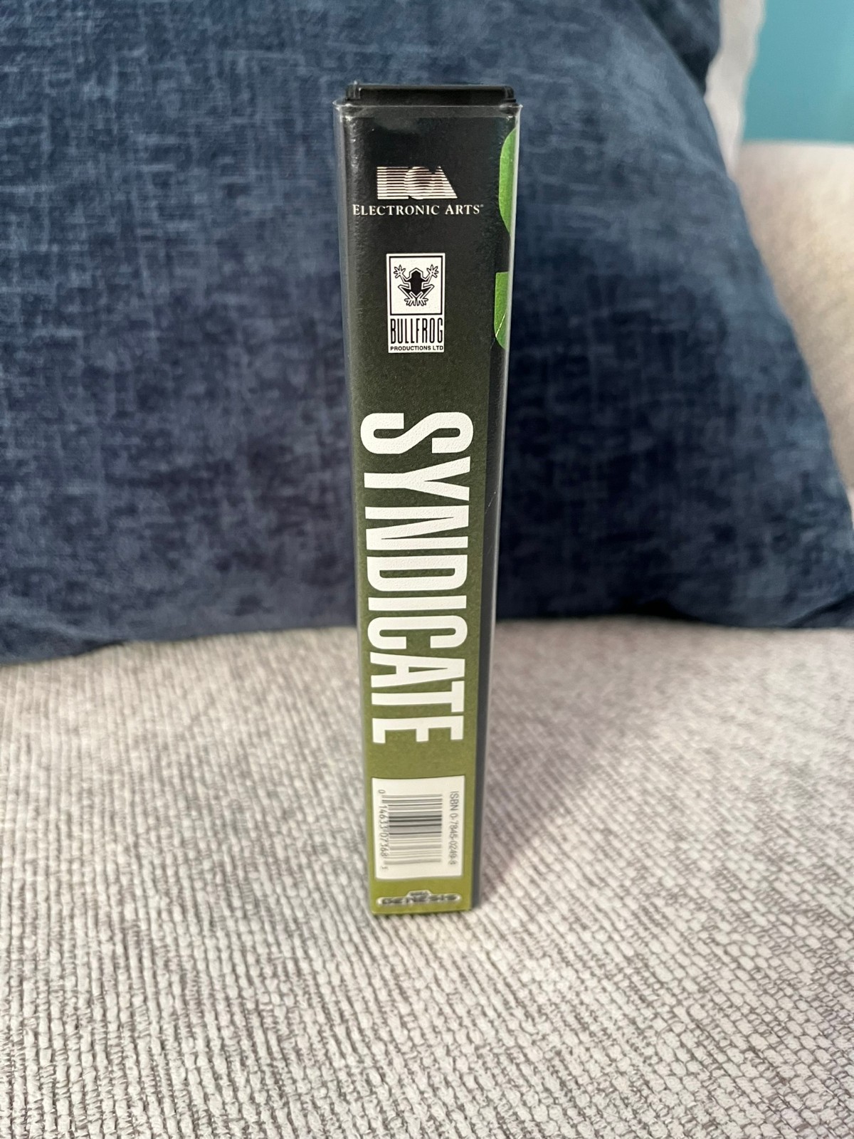 Syndicate (Sega Genesis) Complete in Box Cib – Tested and Working!