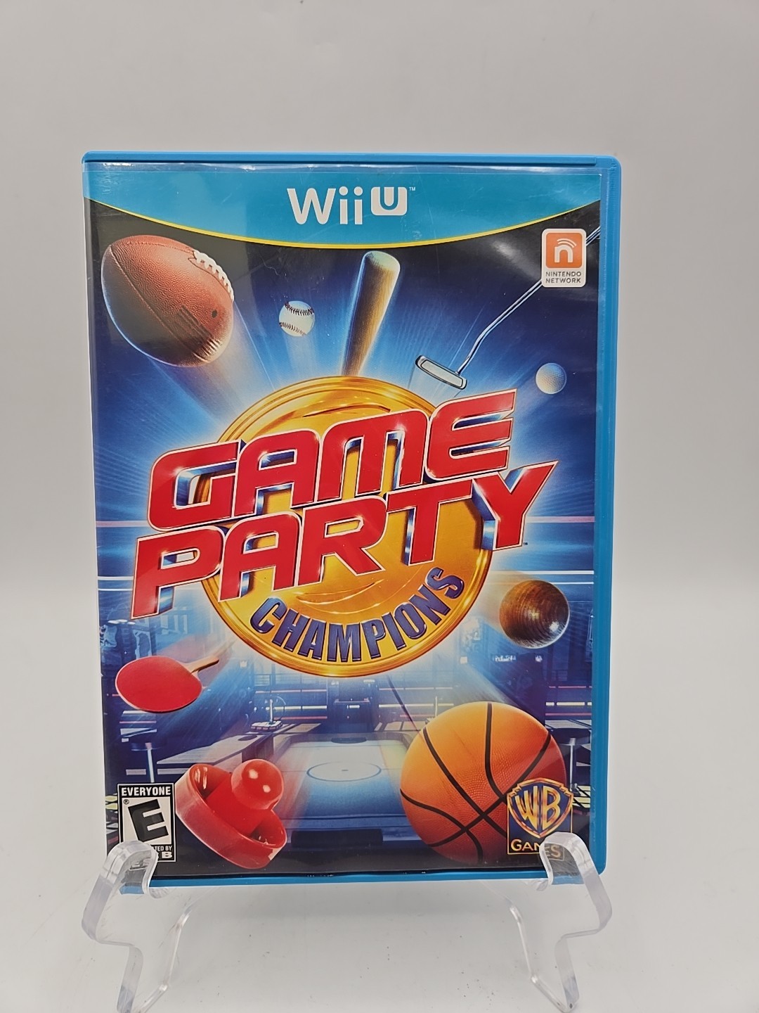 Game Party Champions Nintendo Wii U Complete CIB Party Sports Arcade Tested USA