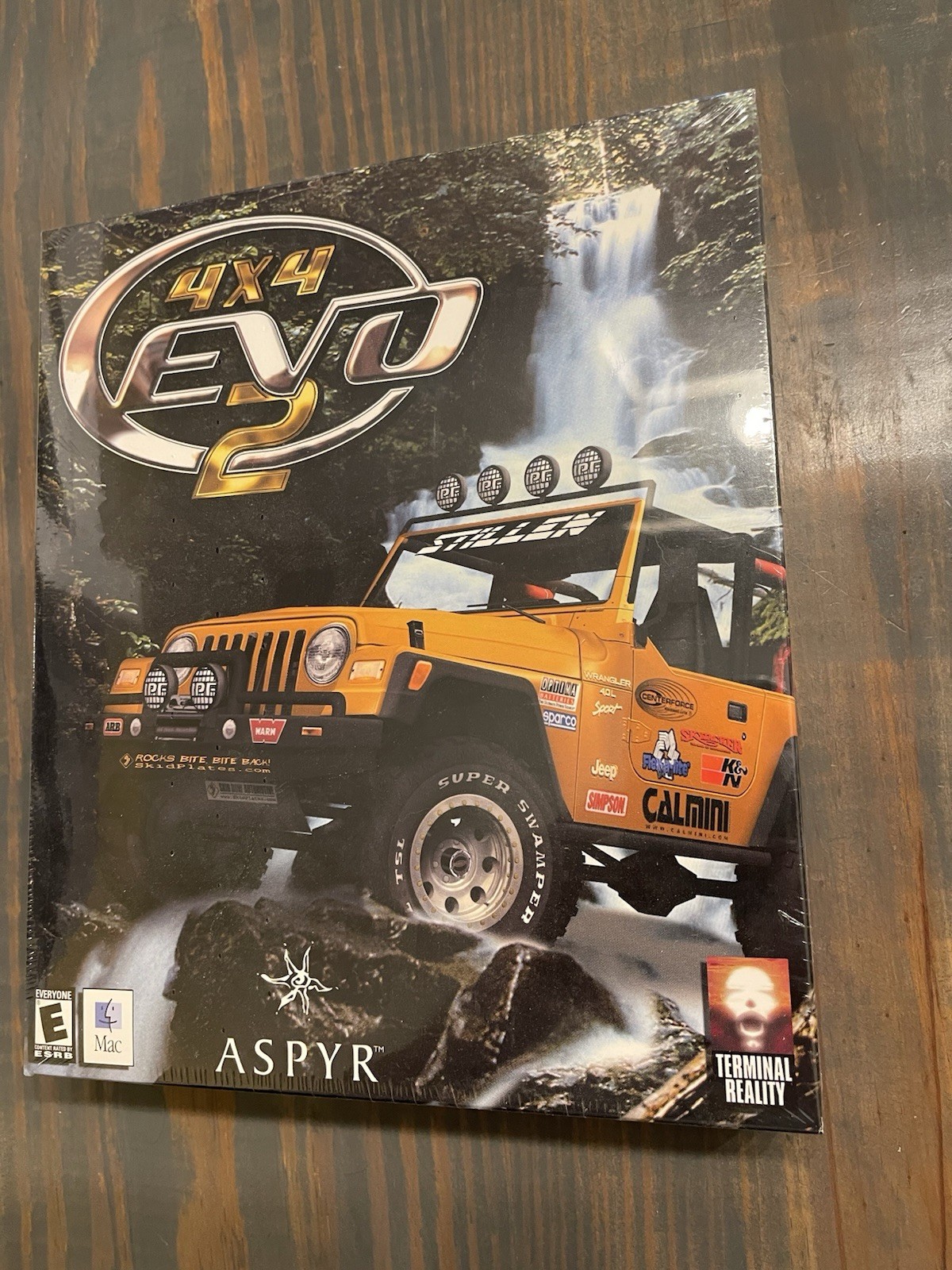 4×4 Evo 2 Big Box Mac CD-ROM PC Game ASPYR Terminal Reality New Sealed 2002 Box
