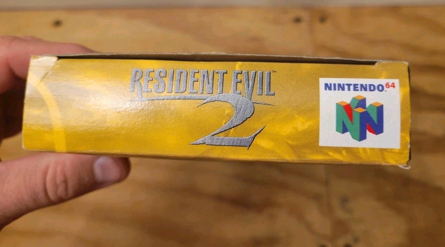 No Manaul/inserts – Boxed Resident Evil 2 (Nintendo 64, 1999)