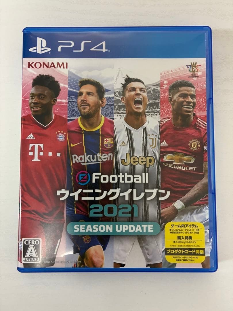 eFootball PES 2021 Winning Eleven Sony PlayStation 4 PS4 Konami soccer JAPAN