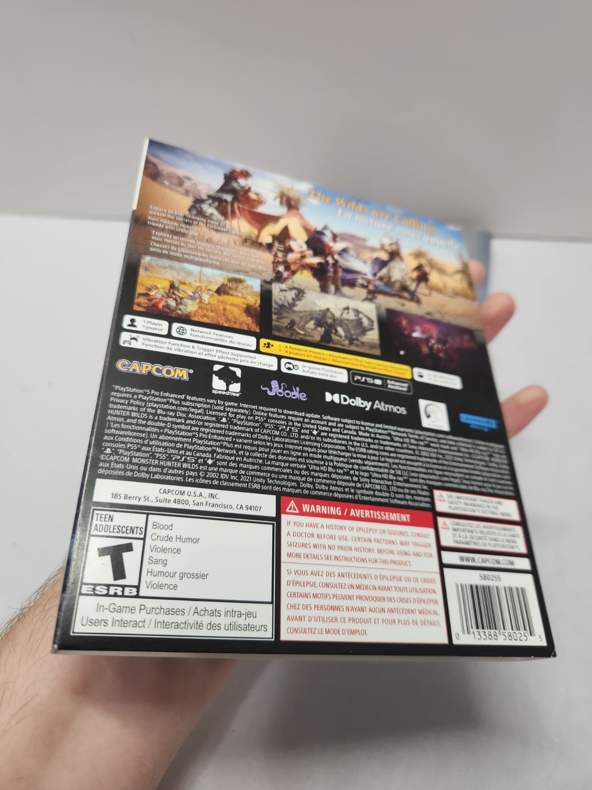 Monster Hunter Wilds Steel Book Edition – Sony PlayStation 5