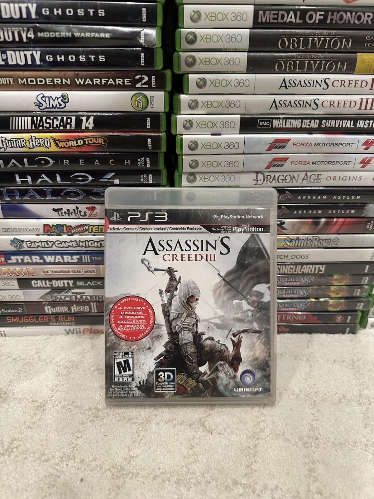 Assassin’s Creed III 3 (Sony Playstation 3, PS3) Complete CIB Tested