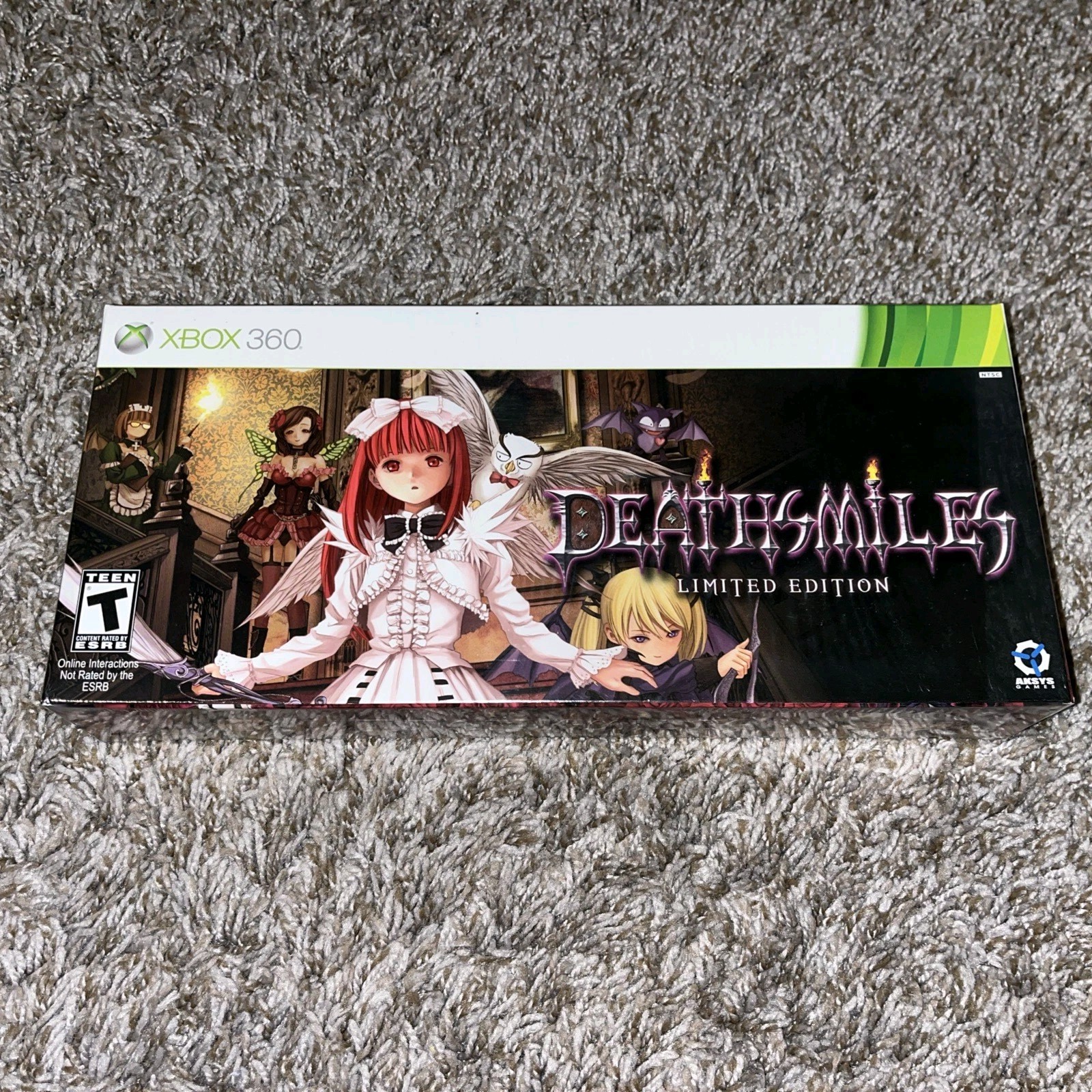 New Sealed Deathsmiles — Limited Edition (Microsoft Xbox 360, 2010)