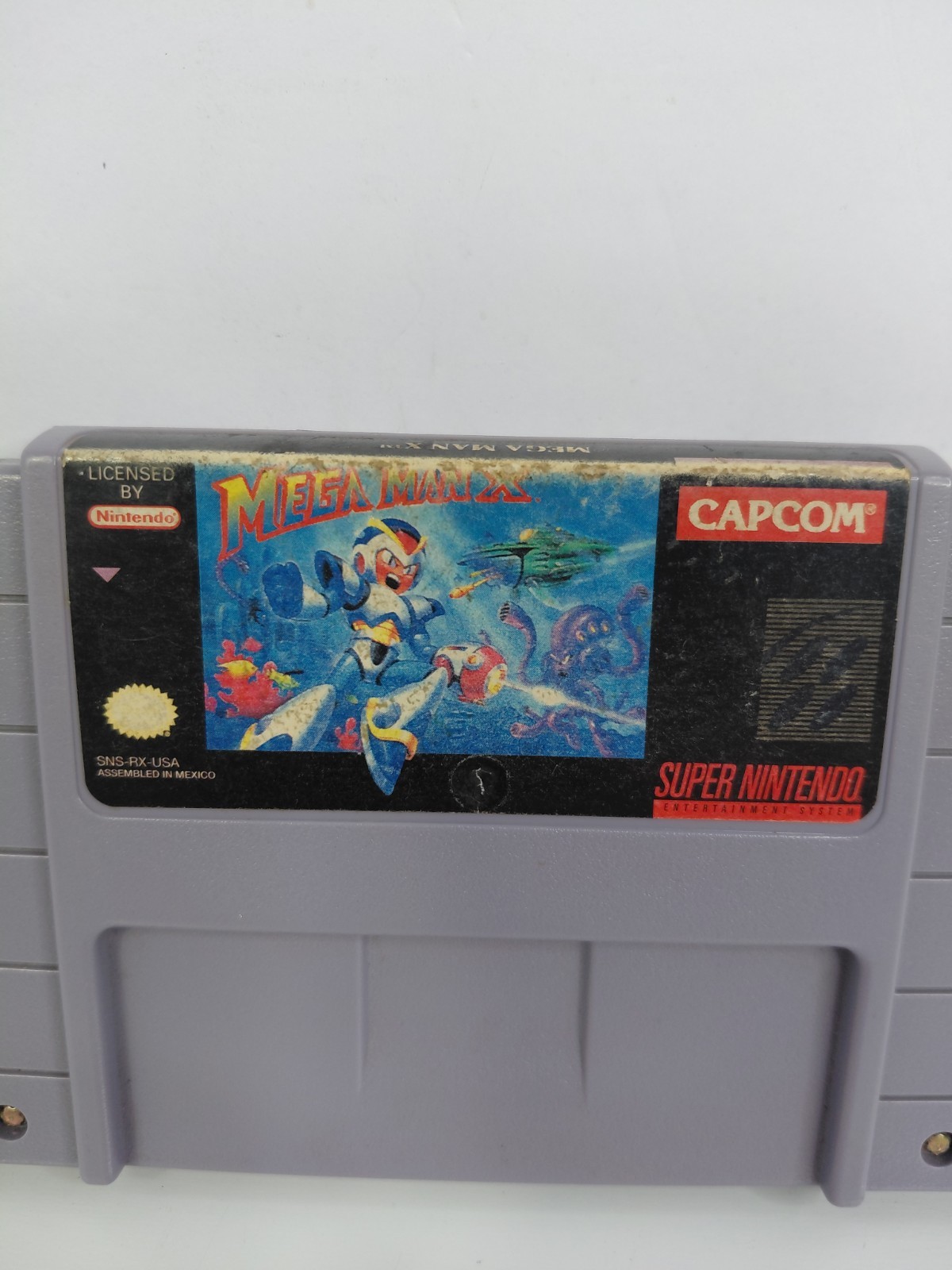 Capcom Mega Man X Action Nintendo SNES NTSC-U/C Megaman X Series