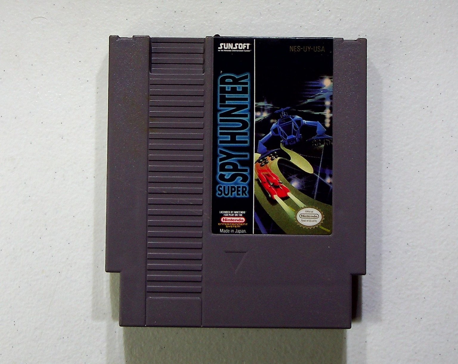 Super Spy Hunter Nintendo NES Video Game Classic Sunsoft Retro Action
