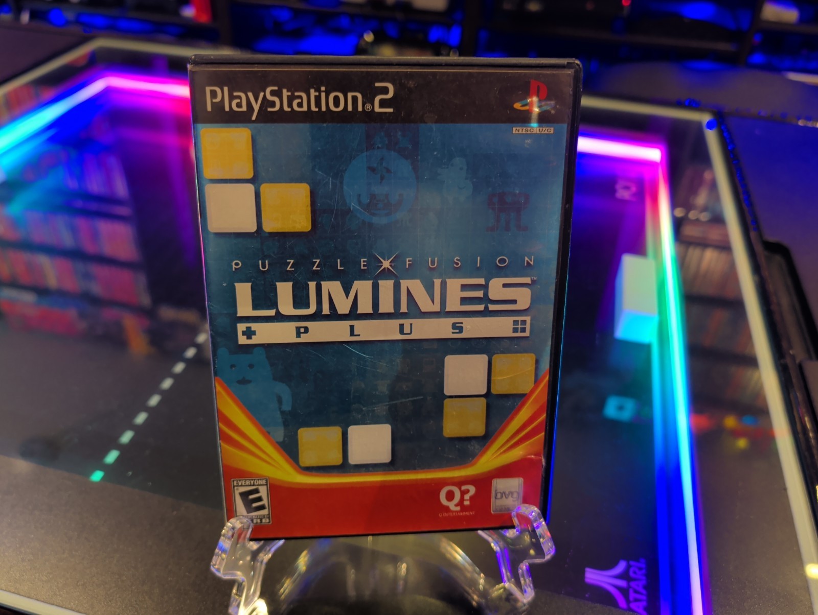 Lumines Plus (PlayStation 2 PS2) GOOD COMPLETE!