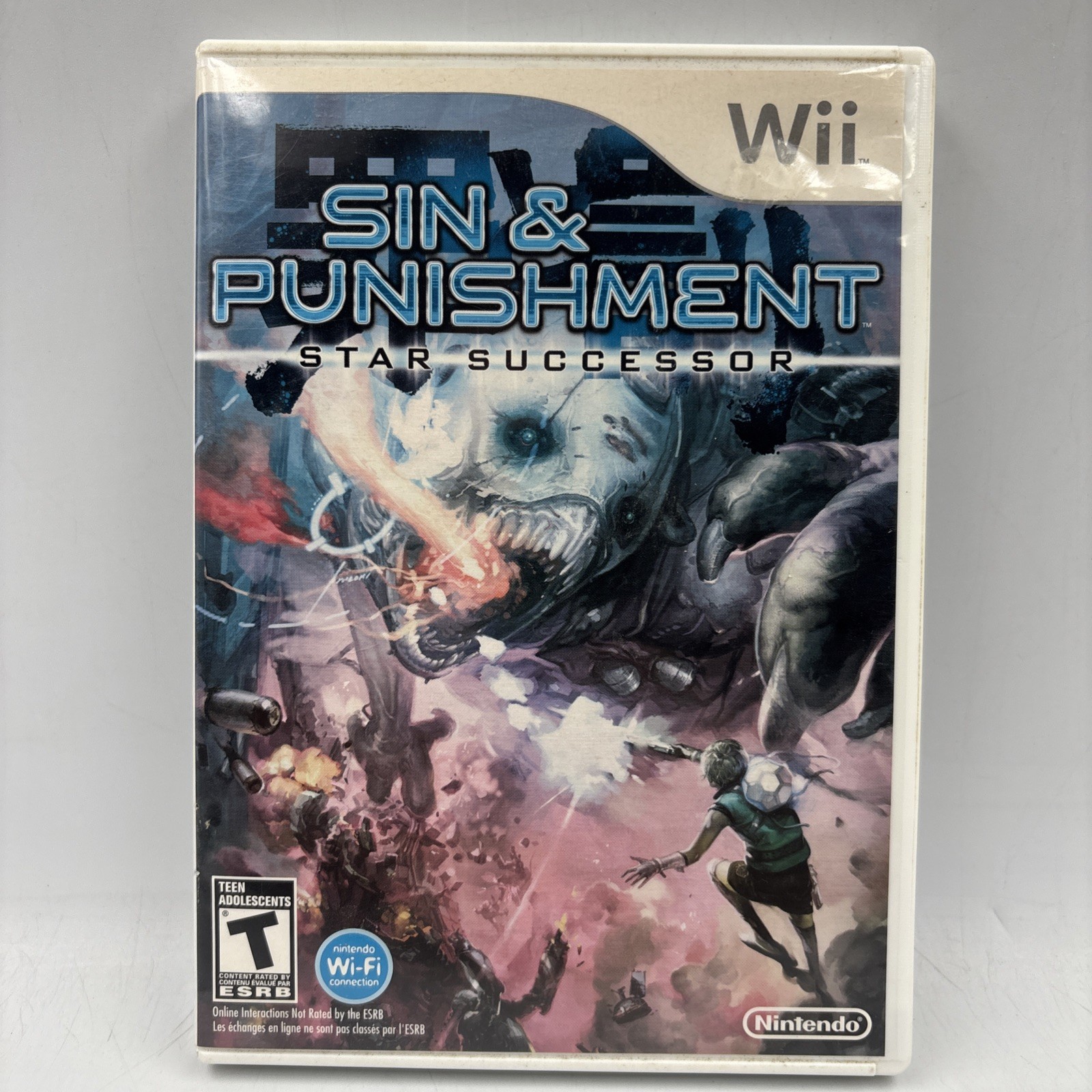 Sin and Punishment: Star Successor (Nintendo Wii, 2010) CIB Tested Working