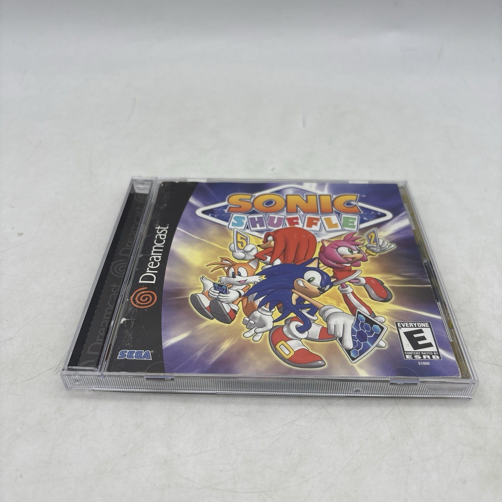 Sonic Shuffle the Hedgehog Sega Dreamcast NFR Complete w/ Manual CIB Tested