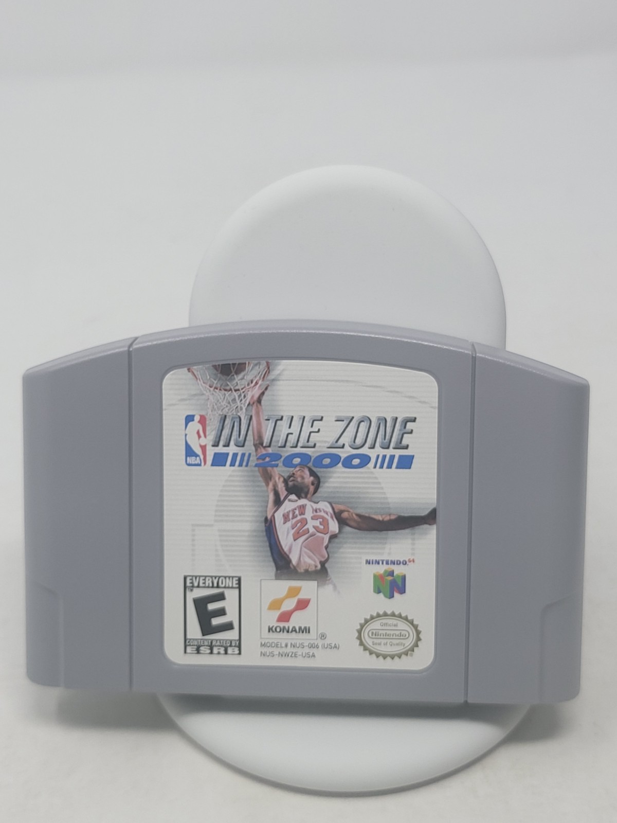 NBA in the Zone 2000 N64 – Authentic Complete In Box CIB – Reg Card Rare