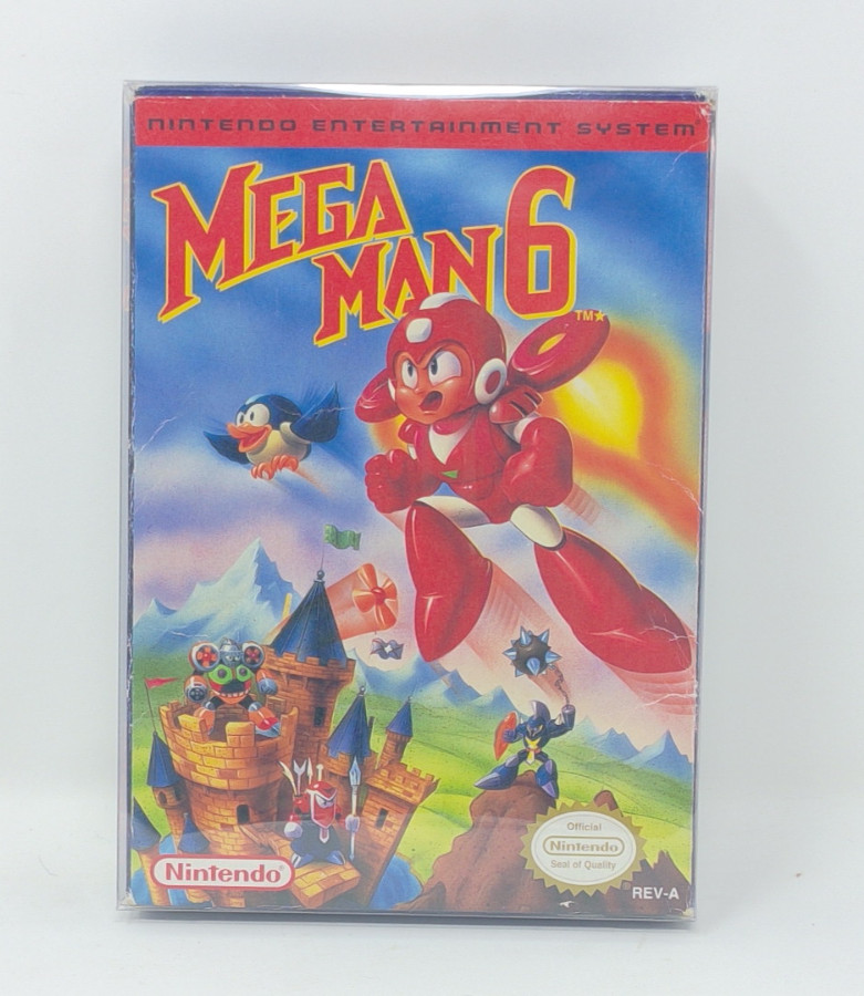 Mega Man 6 (Nintendo Entertainment System, NES) – Missing Manual & Inserts
