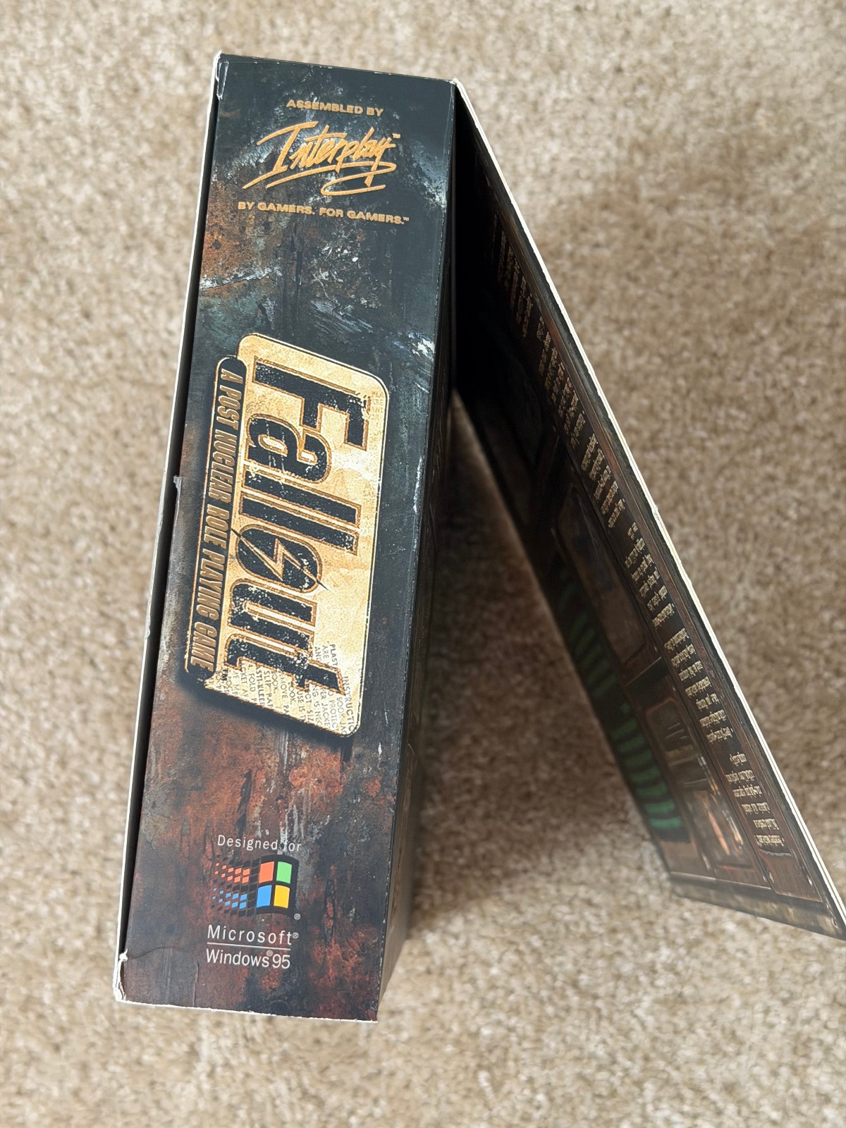 FALLOUT 1 A POST NUCLEAR ROLE PLAYING GAME INTERPLAY 1997 BIG BOX USED