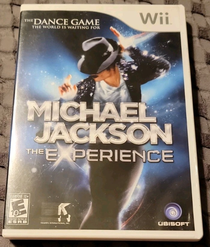Michael Jackson: The Experience (Wii, 2010) CIB w/Manual Complete No Glove