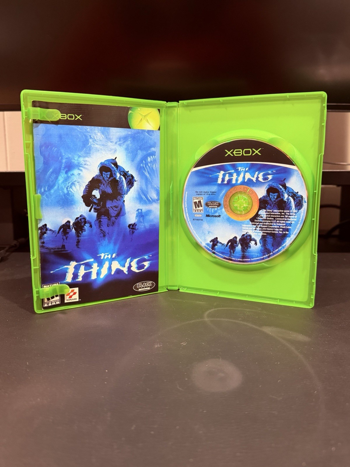 The Thing Xbox 2002 Complete CIB – 1 Year Warranty – Free Shipping