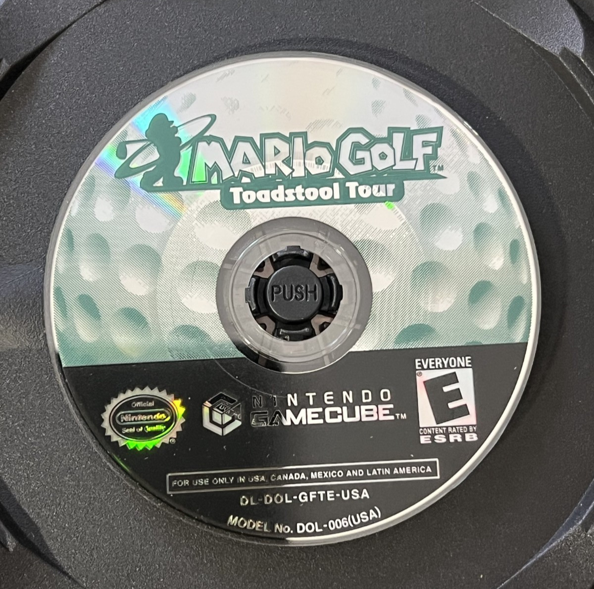 Nintendo GameCube Mario Golf: Toadstool Tour Disc ONLY TESTED