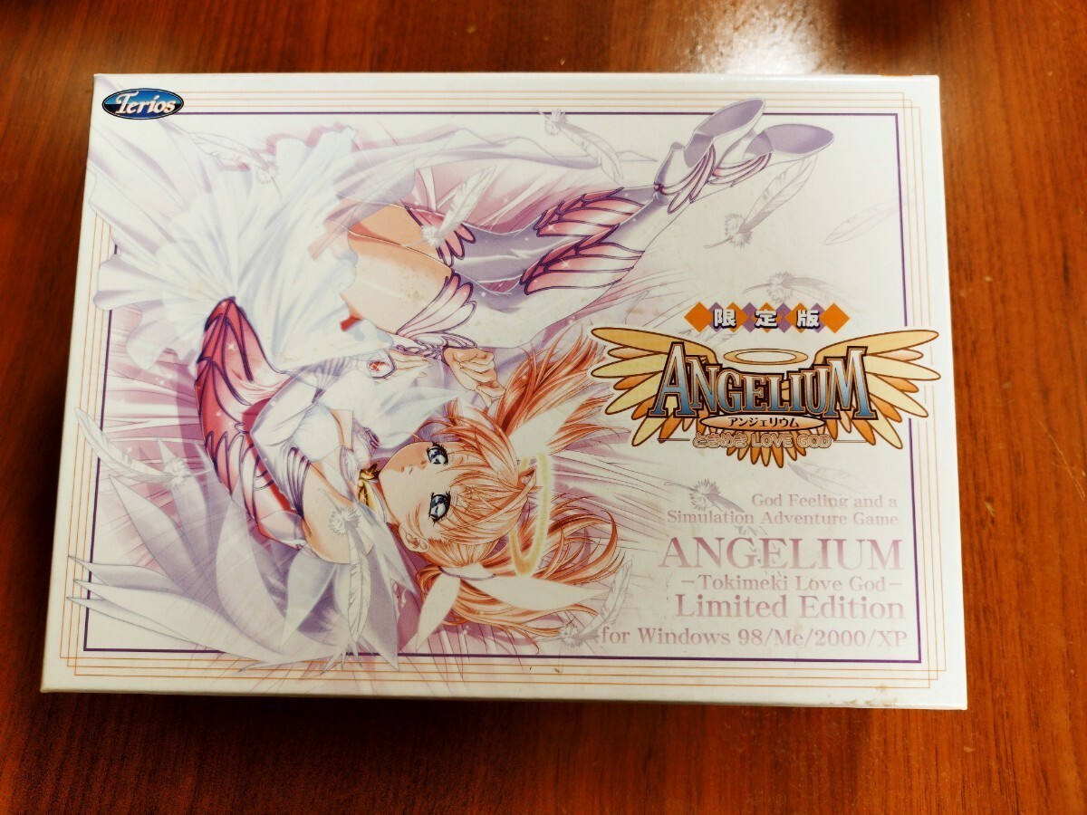 Angelium -Tokimeki Love God- First Press Limited Edition VN PC Game Software