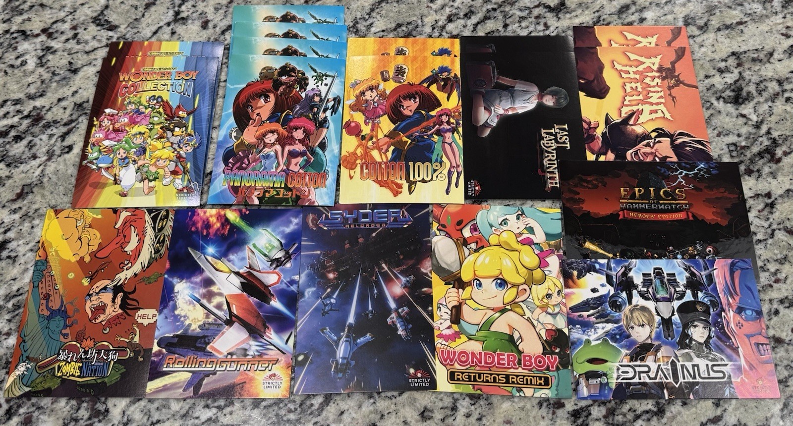 Strictly Limited Games Post Cards Art FREE US SHIPPING