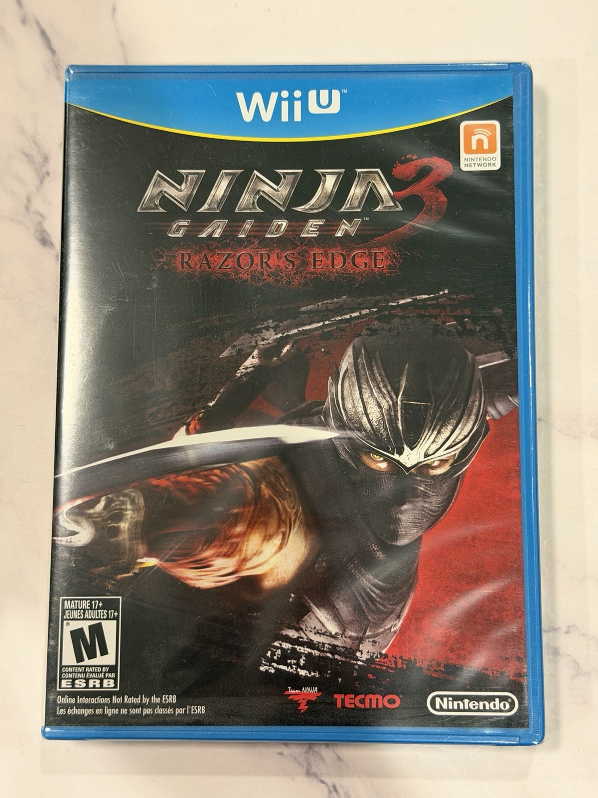 Ninja Gaiden 3 Razor’s Edge Nintendo Wii U NEW & FACTORY SEALED
