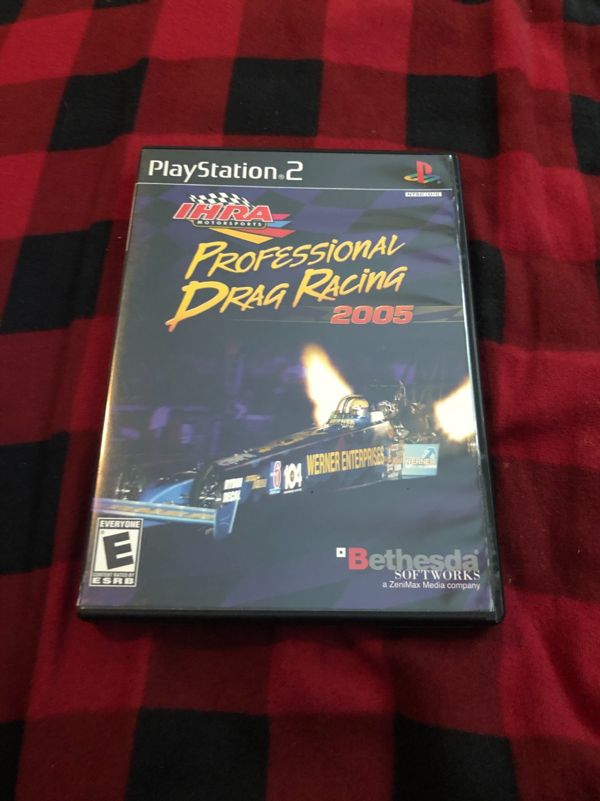IHRA Professional Drag Racing 2005 Sony Playstation 2 Case No Manual Disc Great