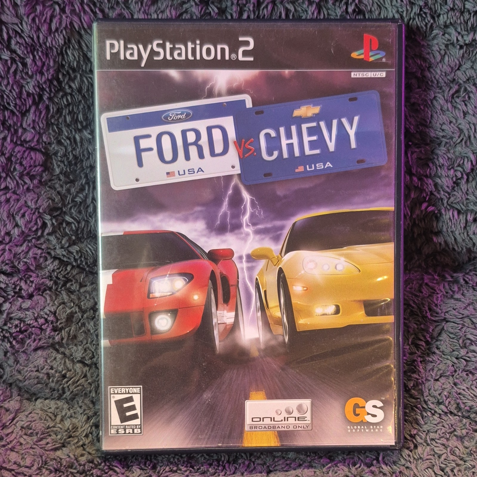 Global Star Software Ford Vs. Chevy PlayStation 2 Racing Multiplayer Manual