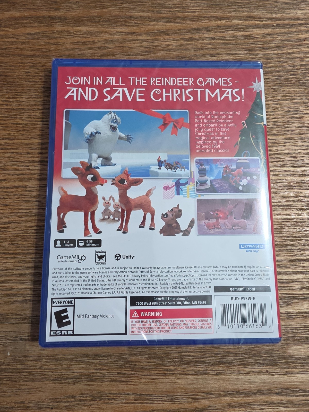 Rudolph The Red Nosed Reindeer – Sony PlayStation 5 PS5